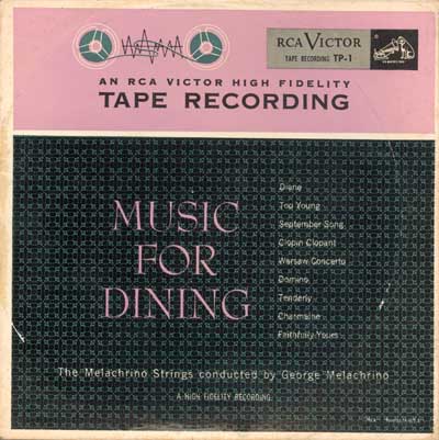 RCA Victor pre-recorded 2-Track STEREO Reel-to-Reel tapes 1957-59